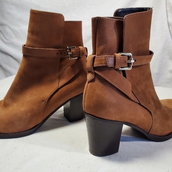 L.K Bennett Nubuck Suede Booties Size EU 38.5 - Picture 7 of 17